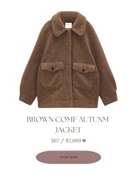 brown come autumn jacket