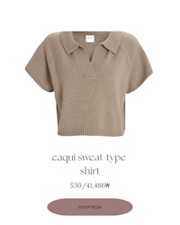 cappuccino sweat type shirt